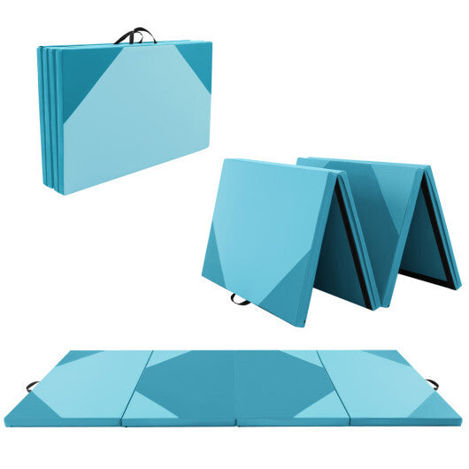 Heavy-Duty Folding Exercise Mat Gym Mat for Gymnastics LuxuryLifeWay Online Store