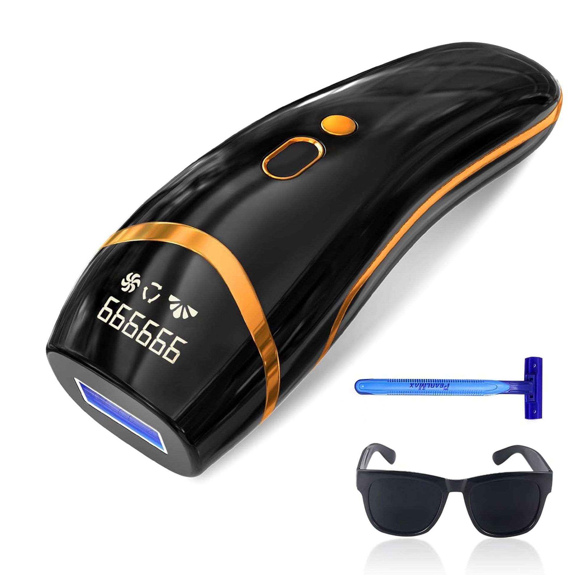 Laser Hair Removal, IPL Hair Removal Permanent for Women and Men, Hair Removal Device 999999 Flashes at-Home for Facial Legs Arms Whole Body Treatment LuxuryLifeWay Online Store