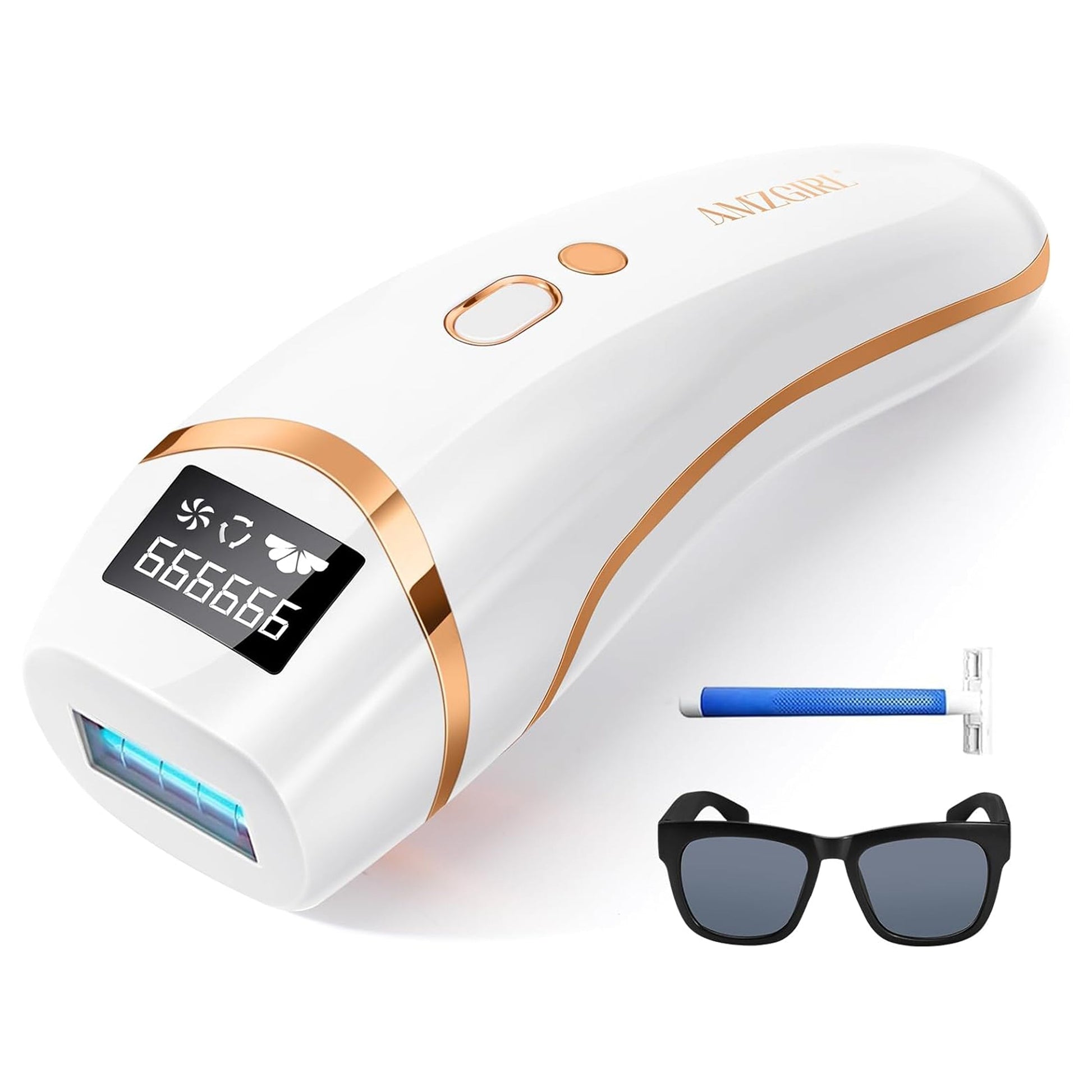 Laser Hair Removal for Women and Men, IPL Hair Removal 999,999 Flashes Permanent Hair Removal Device for Facial Facial Legs Arms Bikini Line Whole Body Use at-Home LuxuryLifeWay Online Store