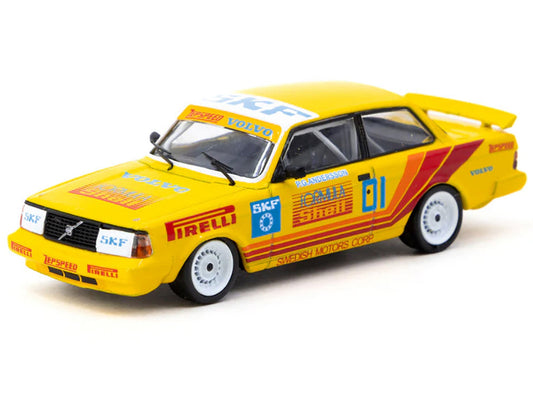 Volvo 240 Turbo #01 Per-Gunnar Andersson Winner "Thai Group A Championship Bira Circuit Pattaya" (1988) "Hobby64" Series 1/64 Diecast Model Car by Tarmac Works LuxuryLifeWay Online Store