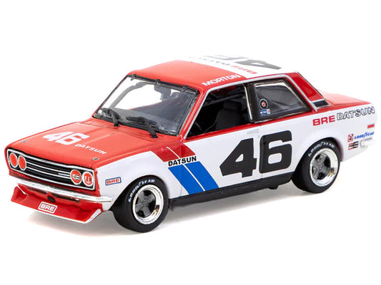 Datsun 510 #46 John Morton "Brock Racing Enterprises" Winner "Trans-Am 2.5 Championship" (1971) "Hobby64" Series 1/64 Diecast Model Car by Tarmac Works LuxuryLifeWay Online Store