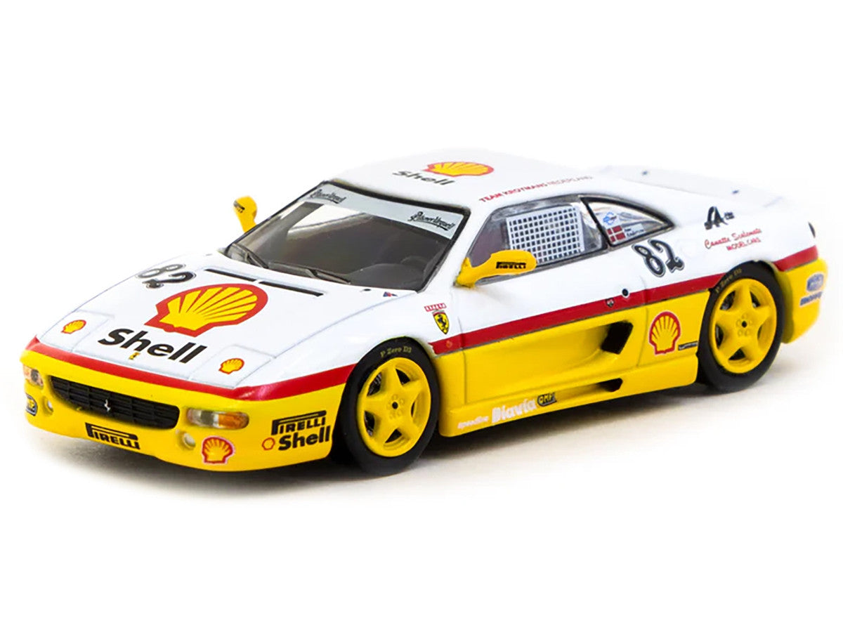 Ferrari F355 Challenge #82 Peter Andersen "Team Kroymans - Shell Oil" "Ferrari F355 Challenge" (1999) "Hobby64" Series 1/64 Diecast Model Car by Tarmac Works LuxuryLifeWay Online Store