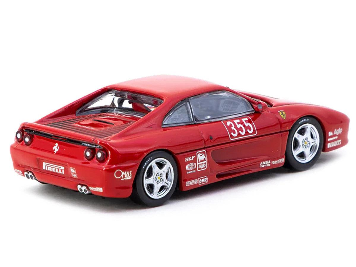 Ferrari F355 Challenge #355 "Presentation" Red "Hobby64" Series 1/64 Diecast Model by Tarmac Works LuxuryLifeWay Online Store