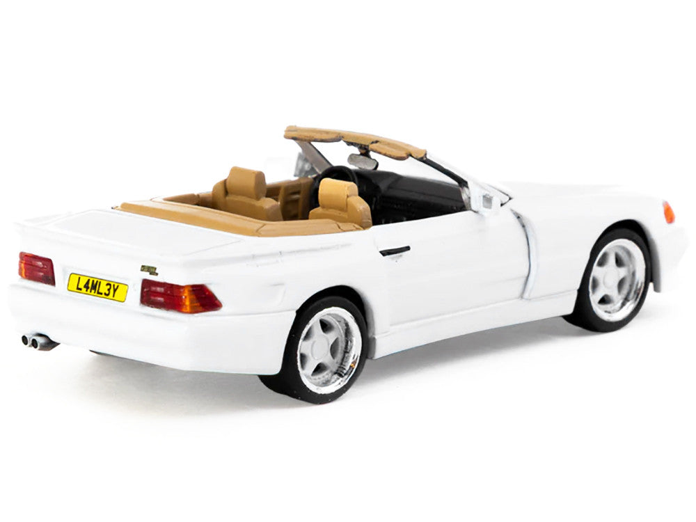 Mercedes-Benz SL 500 Koenig Specials Convertible White "Global64" Series 1/64 Diecast Model by Tarmac Works LuxuryLifeWay Online Store