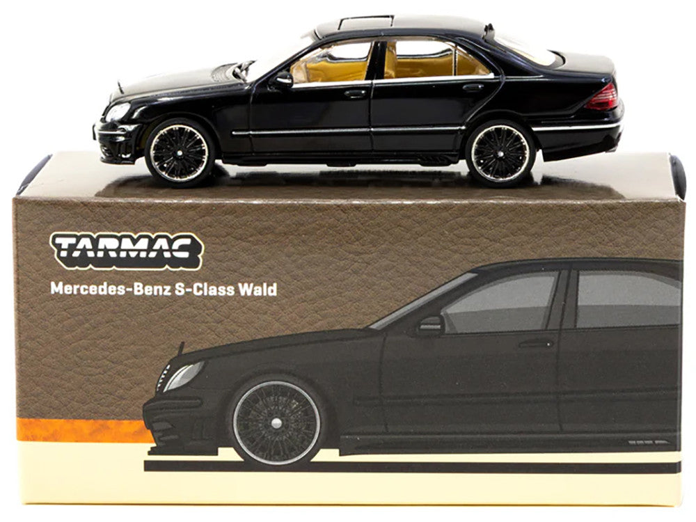 Mercedes-Benz S-Class Wald Black "Global64" Series 1/64 Diecast Model by Tarmac Works LuxuryLifeWay Online Store