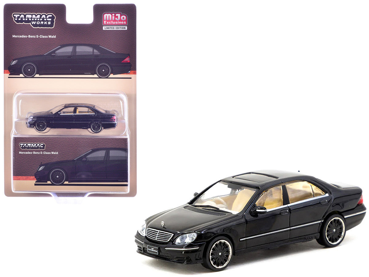 Mercedes-Benz S-Class Wald Black "Global64" Series 1/64 Diecast Model by Tarmac Works LuxuryLifeWay Online Store