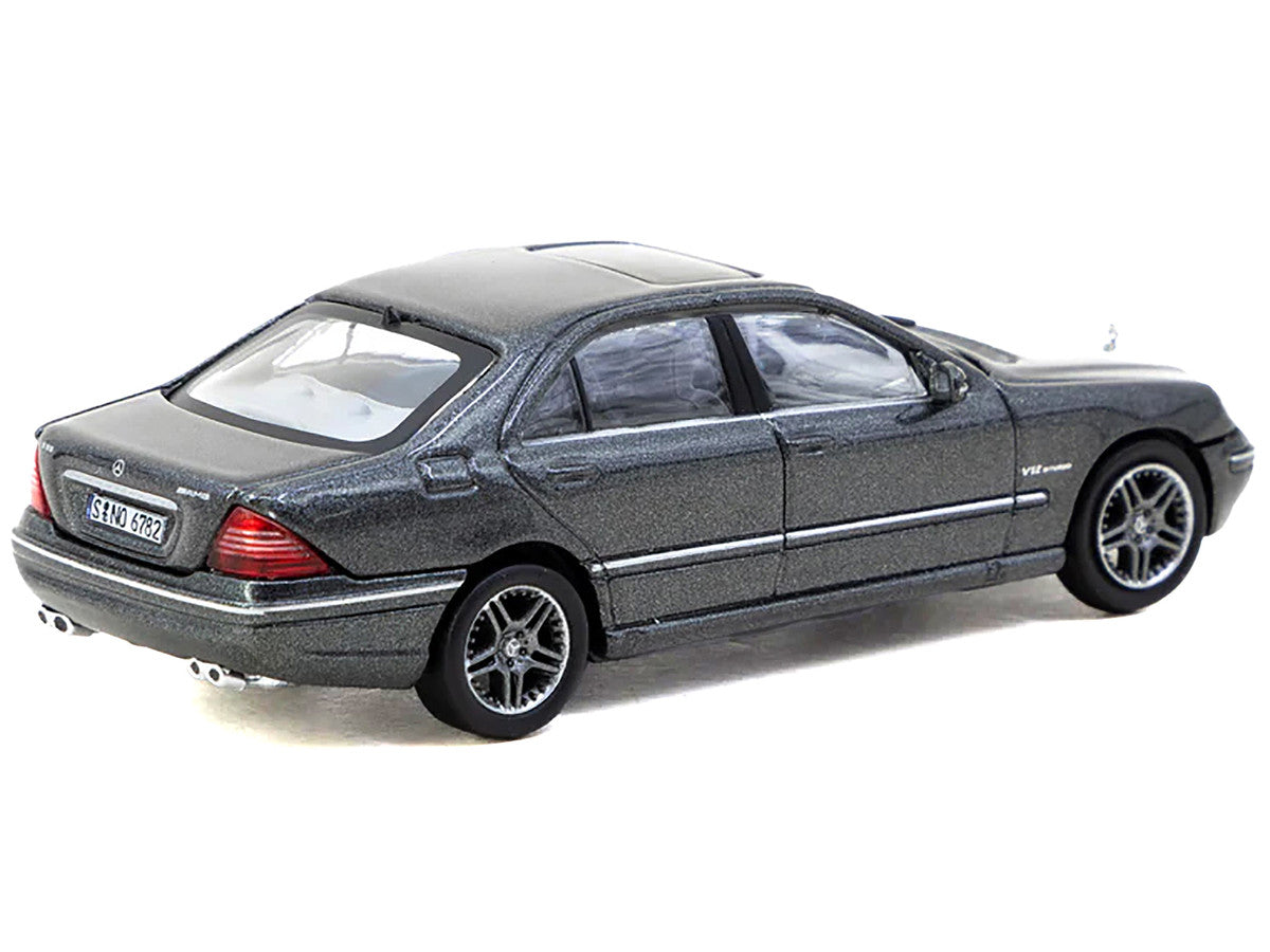 Mercedes-Benz S 65 AMG Tectite Gray Metallic "Global64" Series 1/64 Diecast Model by Tarmac Works LuxuryLifeWay Online Store