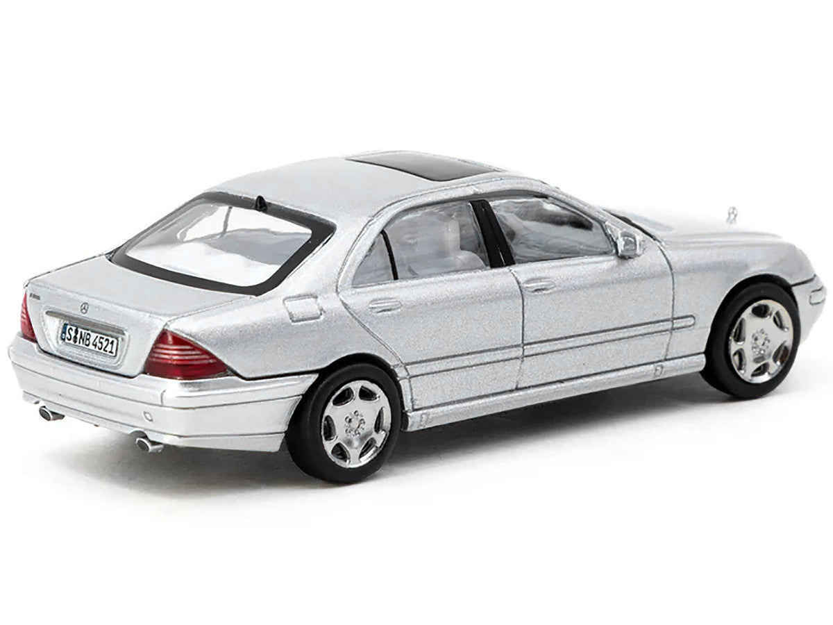 Mercedes-Benz S-Class Brilliant Silver Metallic "Global64" Series 1/64 Diecast Model by Tarmac Works LuxuryLifeWay Online Store