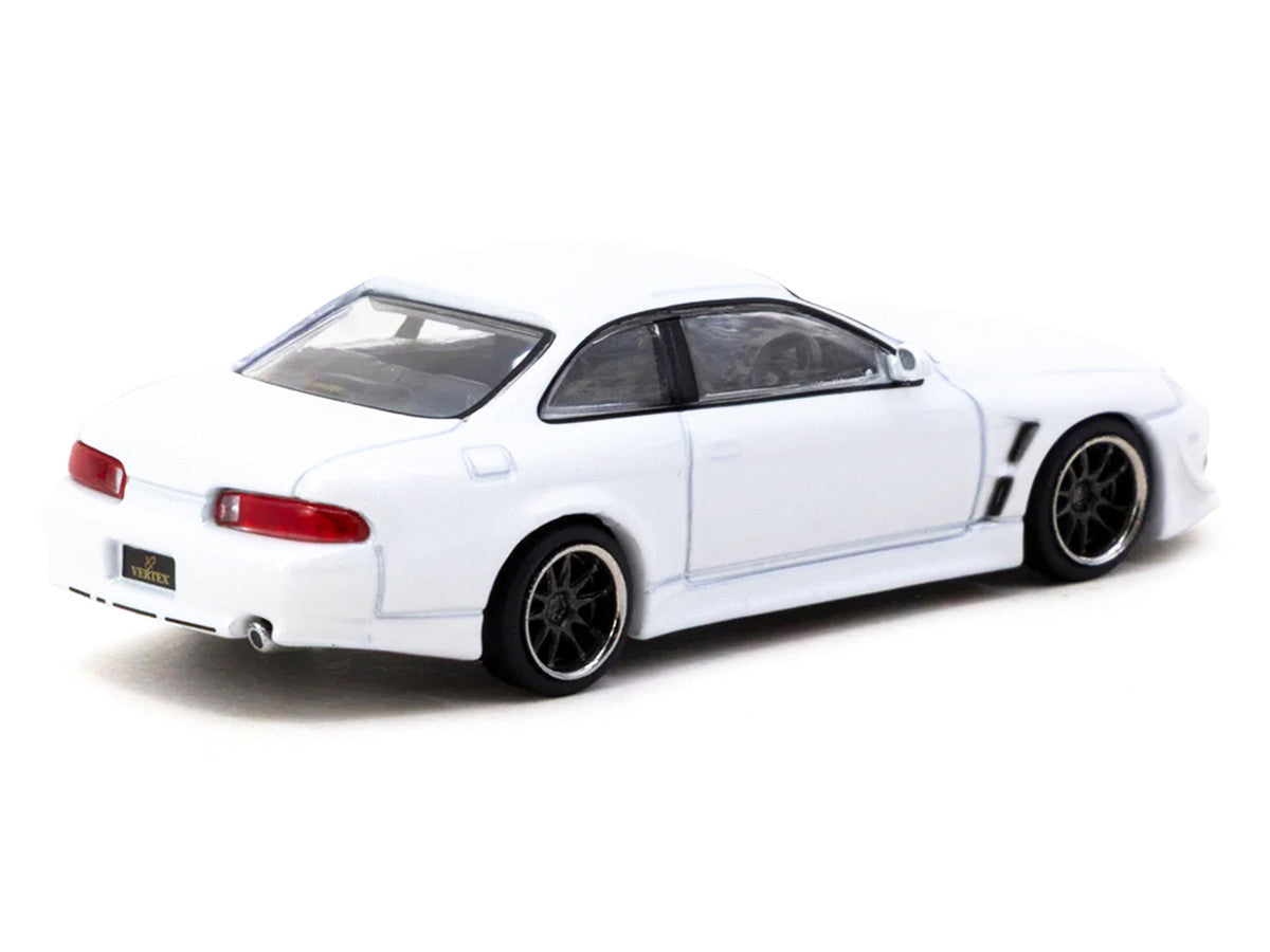 Toyota VERTEX Soarer JZZ30 RHD (Right Hand Drive) White Metallic "Global64" Series 1/64 Diecast Model Car by Tarmac Works LuxuryLifeWay Online Store