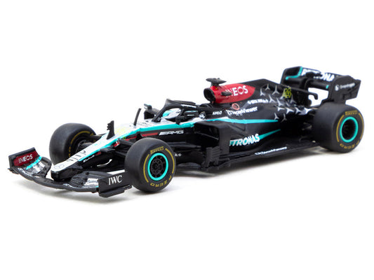 Mercedes-AMG F1 W12 E Performance #44 Lewis Hamilton Formula One F1 "New York Demo Run" (2024) "Global64" Series 1/64 Diecast Model by Tarmac Works LuxuryLifeWay Online Store