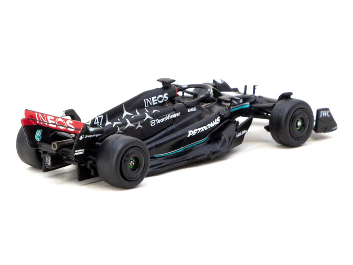 Mercedes-AMG F1 W14 E Performance #47 Mick Schumacher Formula One F1 "Spanish GP Tyre Testing" (2023) with Pit Board "Global64" Series 1/64 Diecast Model by Tarmac Works LuxuryLifeWay Online Store