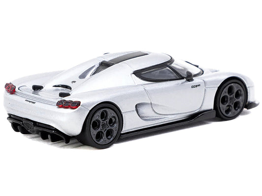 Koenigsegg CC850 Silver Metallic "Global64" Series 1/64 Diecast Model by Tarmac Works LuxuryLifeWay Online Store