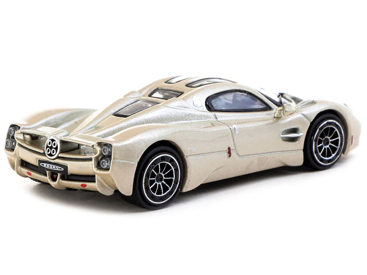 Pagani Utopia Rinascimento Silver Metallic "Global64" Series 1/64 Diecast Model by Tarmac Works LuxuryLifeWay Online Store