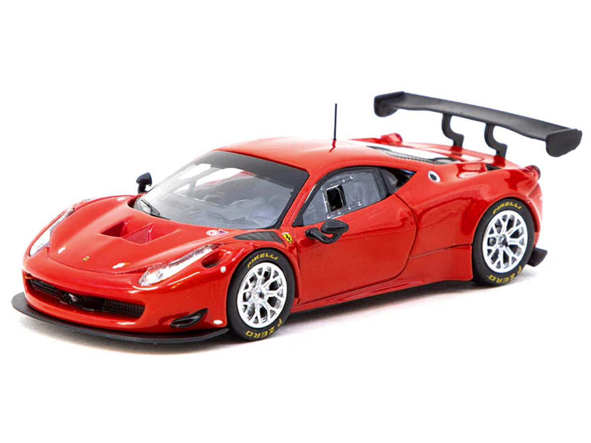 Ferrari 458 Italia GT3 Red "Road64" Series 1/64 Diecast Model Car by Tarmac Works LuxuryLifeWay Online Store