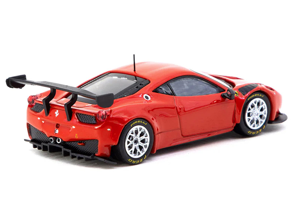 Ferrari 458 Italia GT3 Red "Road64" Series 1/64 Diecast Model Car by Tarmac Works LuxuryLifeWay Online Store