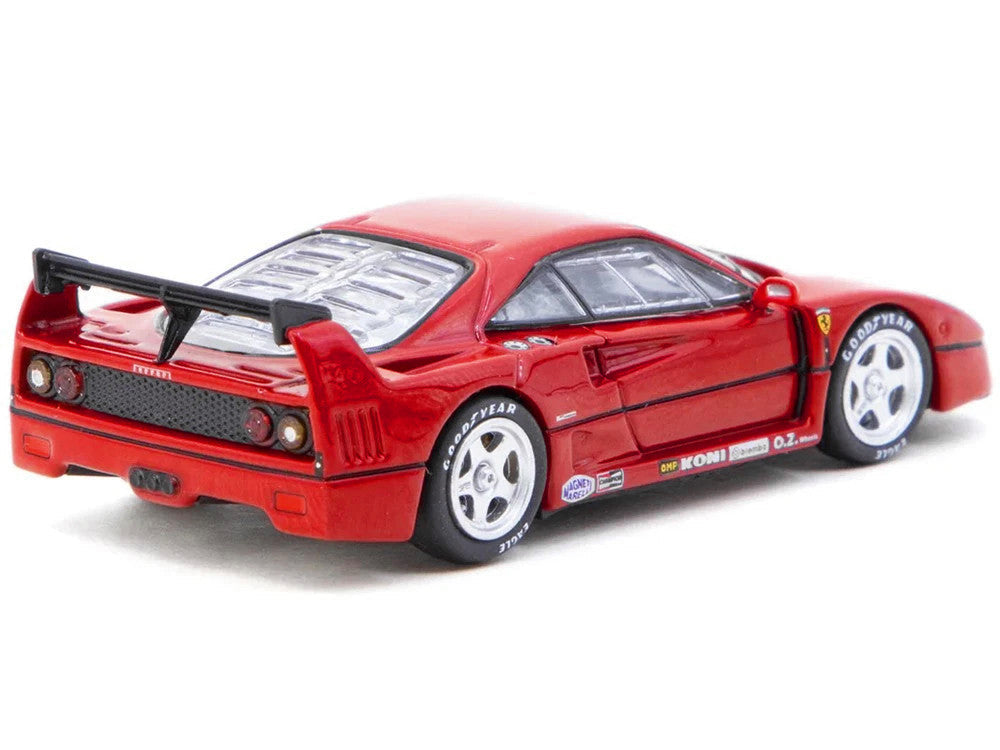 Ferrari F40 Red "Road64" Series 1/64 Diecast Model Car by Tarmac Works LuxuryLifeWay Online Store