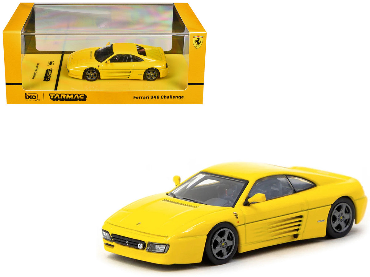 Ferrari 348 Challenge Yellow "Road64" Series 1/64 Diecast Model Car by Tarmac Works LuxuryLifeWay Online Store