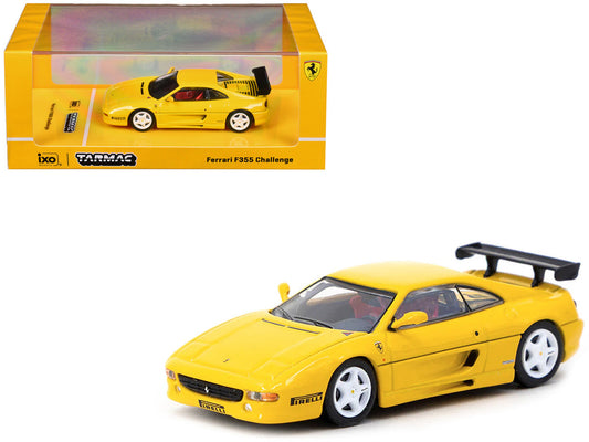 Ferrari F355 Challenge Yellow "Road64" Series 1/64 Diecast Model Car by Tarmac Works LuxuryLifeWay Online Store