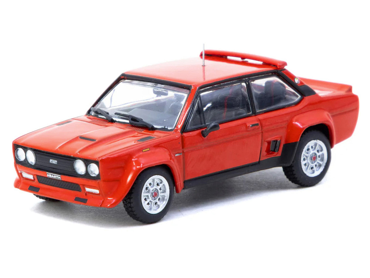 Fiat 131 Abarth Rally Stradale Red "Road64" Series 1/64 Diecast Model Car by Tarmac Works LuxuryLifeWay Online Store