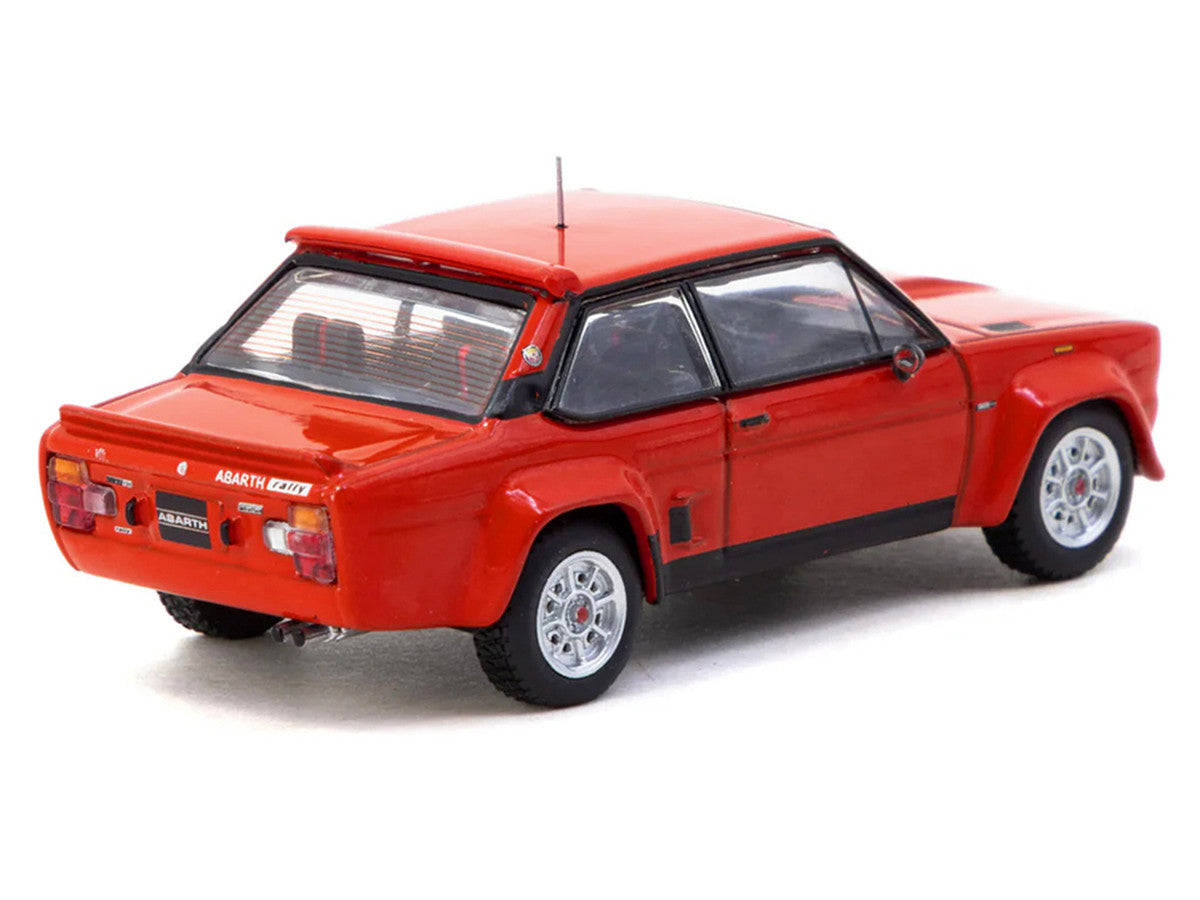 Fiat 131 Abarth Rally Stradale Red "Road64" Series 1/64 Diecast Model Car by Tarmac Works LuxuryLifeWay Online Store