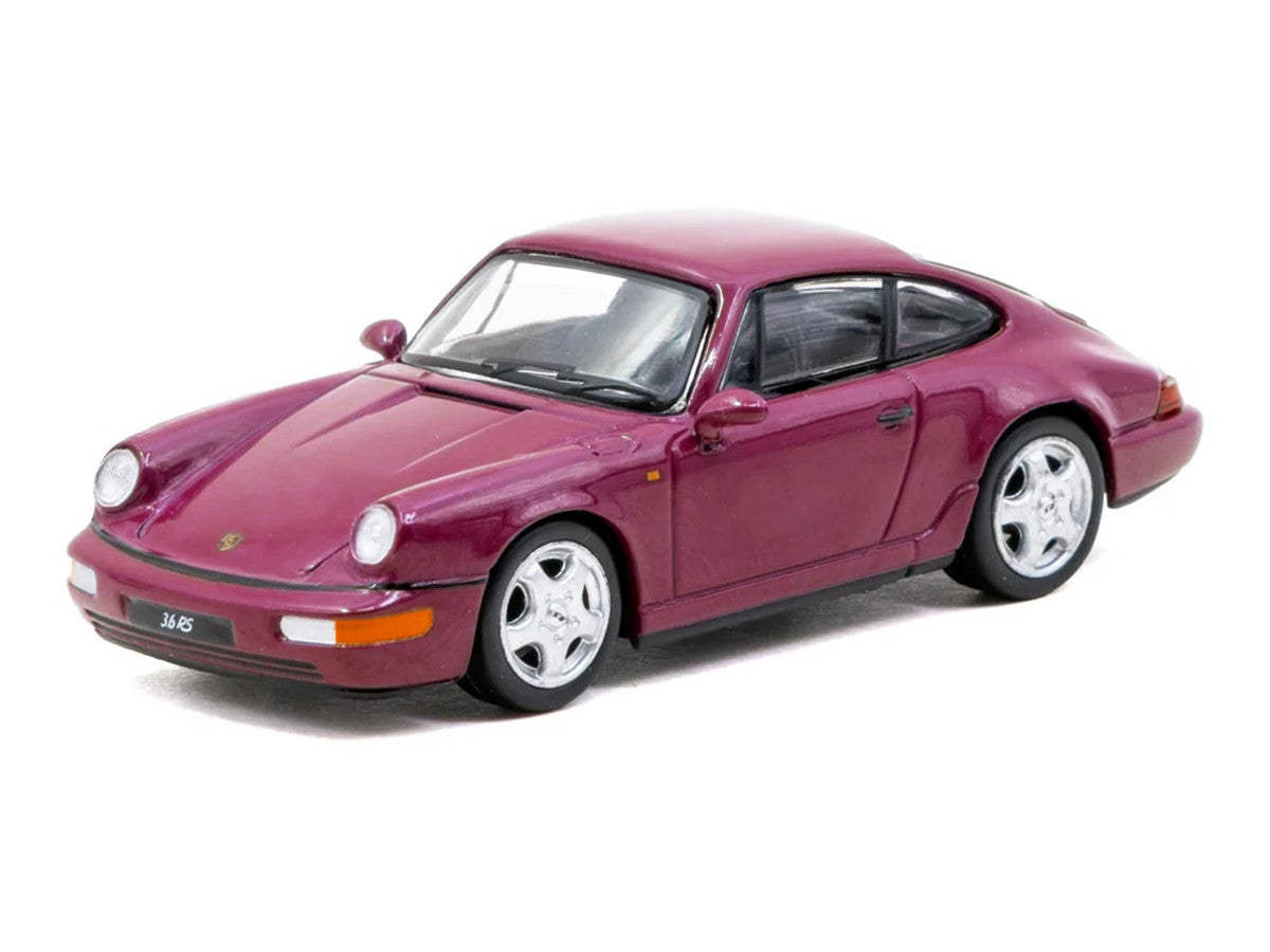 Porsche 911 Carrera RS (964) Ruby Star "Collab64" Series 1/64 Diecast Model Car by Schuco & Tarmac Works LuxuryLifeWay Online Store