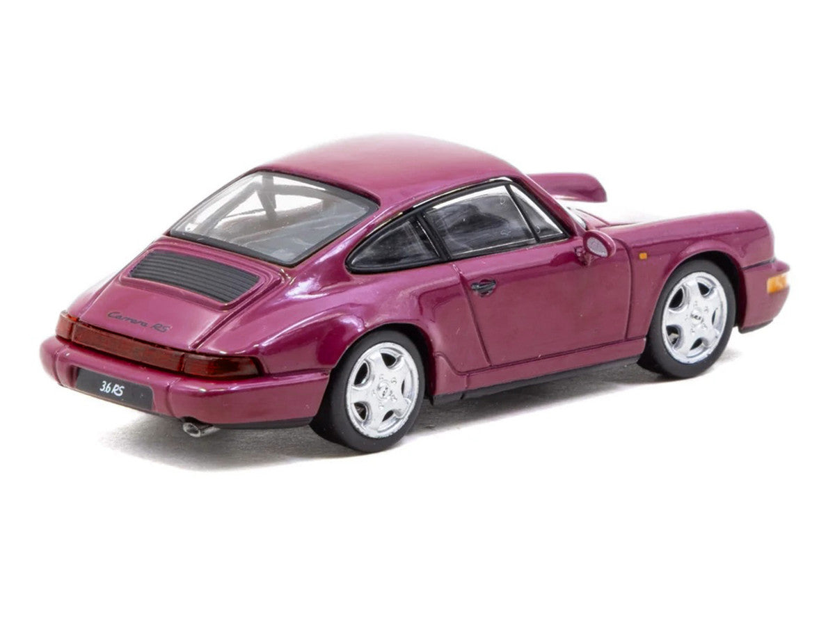 Porsche 911 Carrera RS (964) Ruby Star "Collab64" Series 1/64 Diecast Model Car by Schuco & Tarmac Works LuxuryLifeWay Online Store