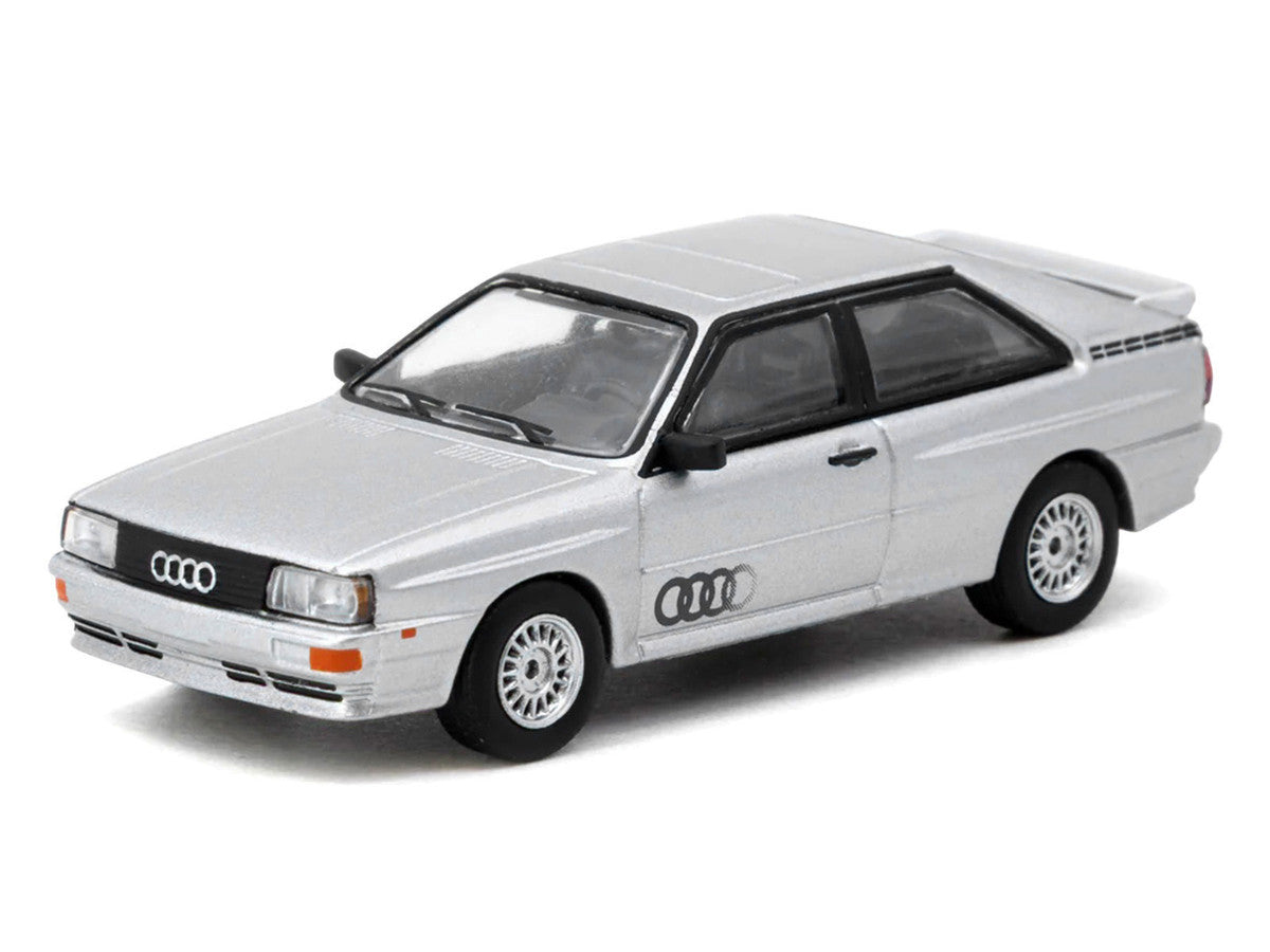 Audi Quattro Silver Metallic "Collab64" Series 1/64 Diecast Model Car by Schuco & Tarmac Works LuxuryLifeWay Online Store