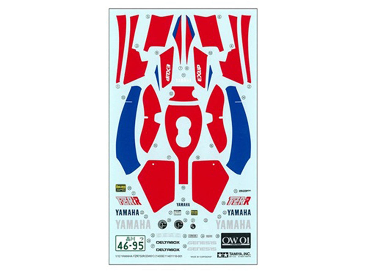 Model Kit Yamaha FZR750R OW01 Motorcycle 1/12 Scale Model by Tamiya LuxuryLifeWay Online Store