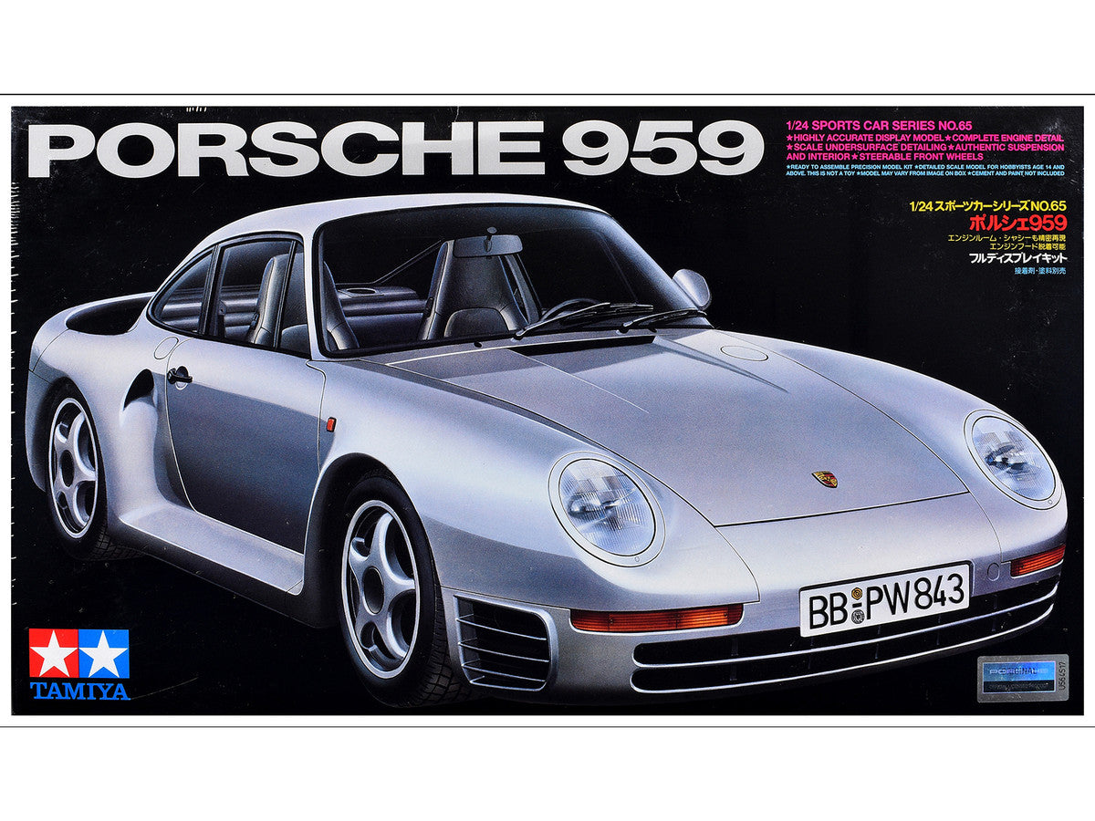 Model Kit Porsche 959 1/24 Scale Model by Tamiya LuxuryLifeWay Online Store