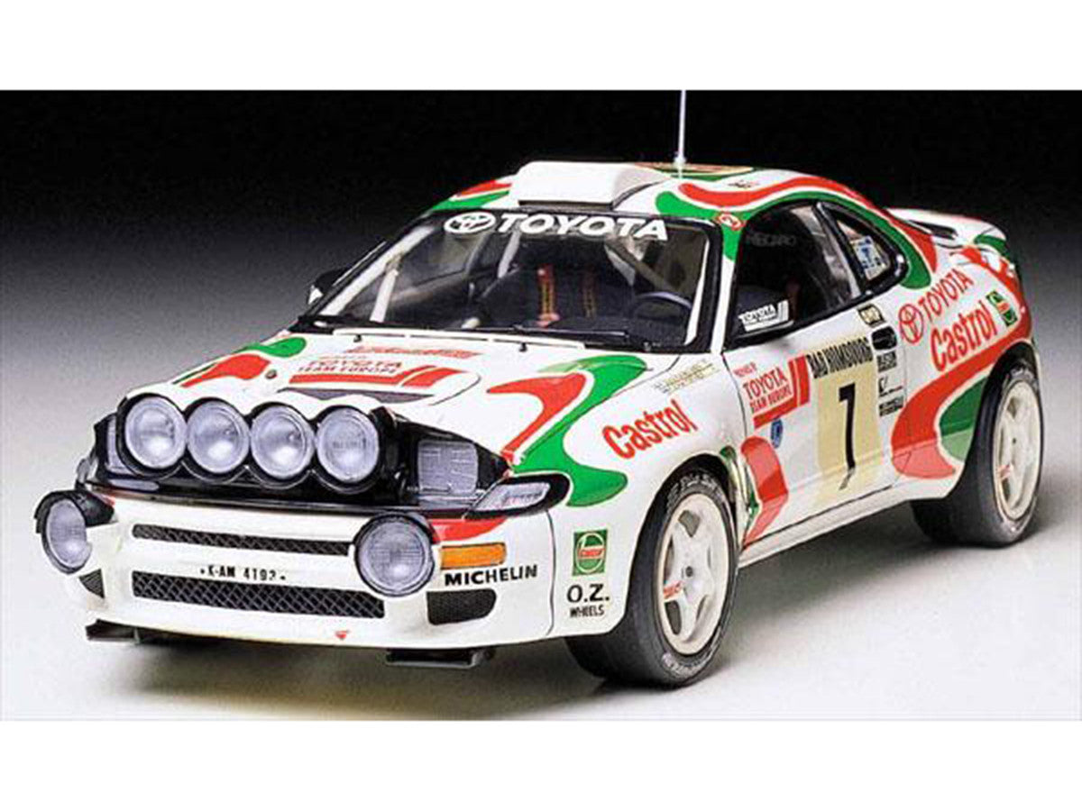 Model Kit Toyota Celica GT-Four (Castrol Celica) #3 Winner "Monte-Carlo Rally" (1993) 1/24 Scale Model by Tamiya LuxuryLifeWay Online Store