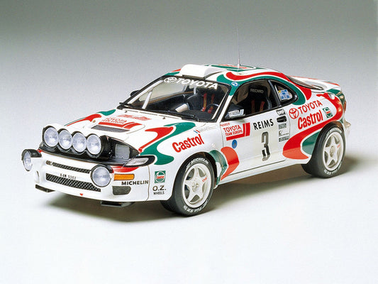 Model Kit Toyota Celica GT-Four (Castrol Celica) #3 Winner "Monte-Carlo Rally" (1993) 1/24 Scale Model by Tamiya LuxuryLifeWay Online Store
