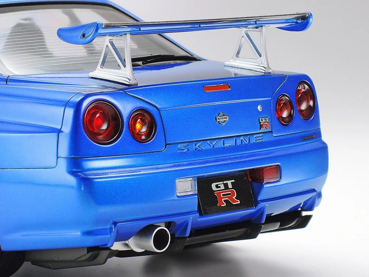 Model Kit Nissan Skyline GT-R (R34) V-Spec II 1/24 Scale Model by Tamiya LuxuryLifeWay Online Store