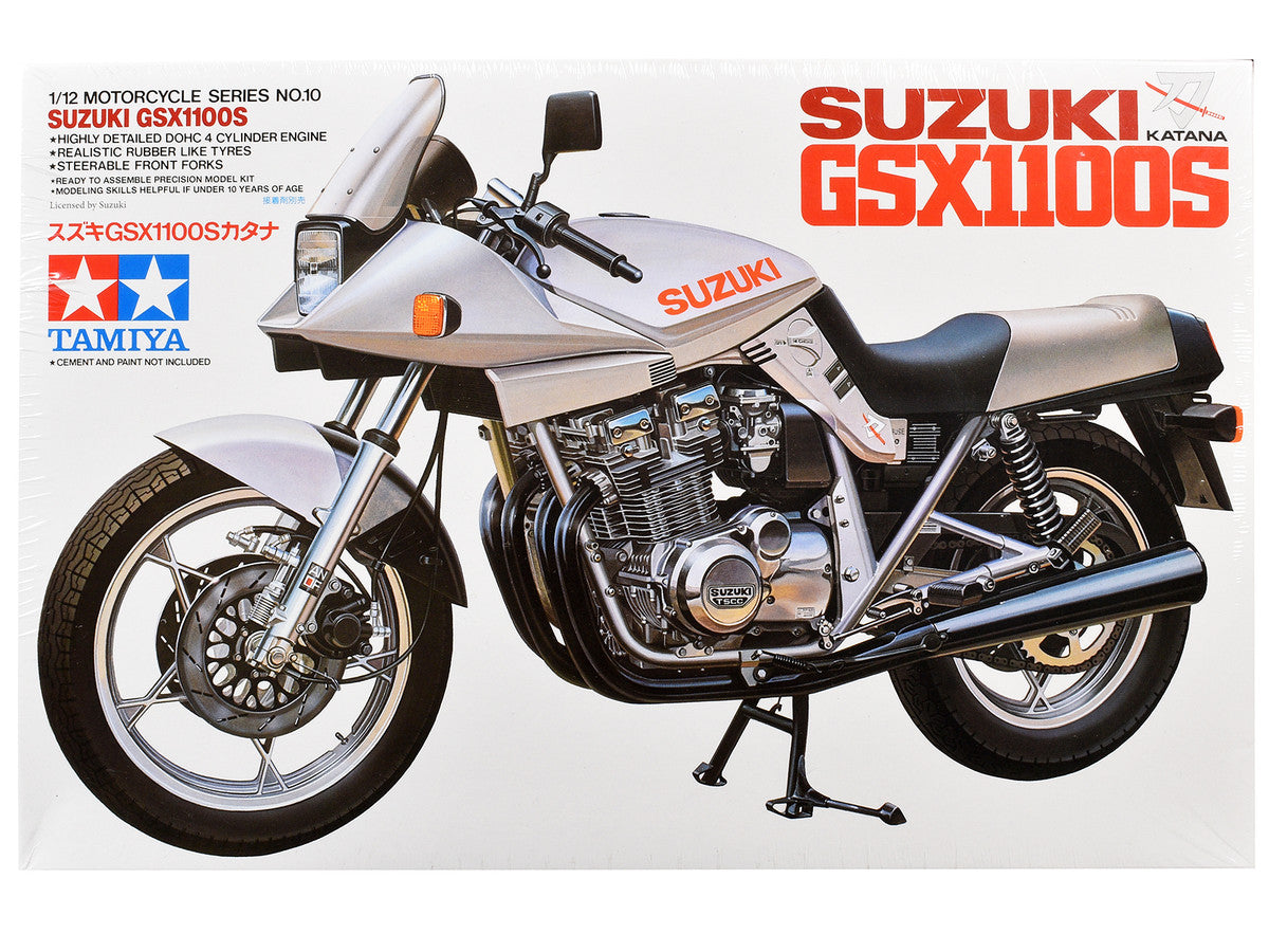 Model Kit Suzuki GSX1100S Katana Motorcycle 1/12 Scale Model by Tamiya LuxuryLifeWay Online Store