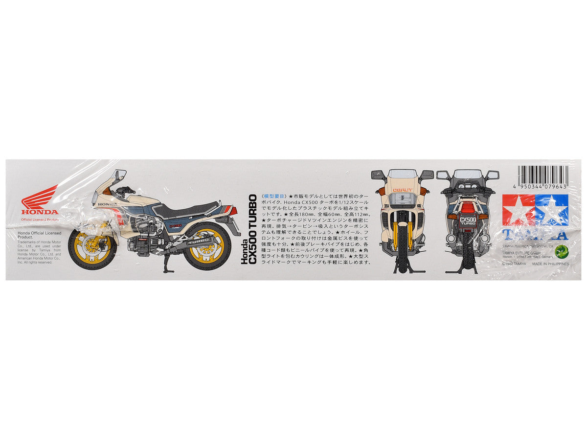 Model Kit Honda CX500 Turbo Motorcycle 1/12 Scale Model by Tamiya LuxuryLifeWay Online Store