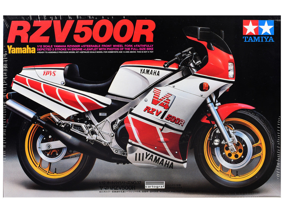 Model Kit Yamaha RZV500R Motorcycle 1/12 Scale Model by Tamiya LuxuryLifeWay Online Store