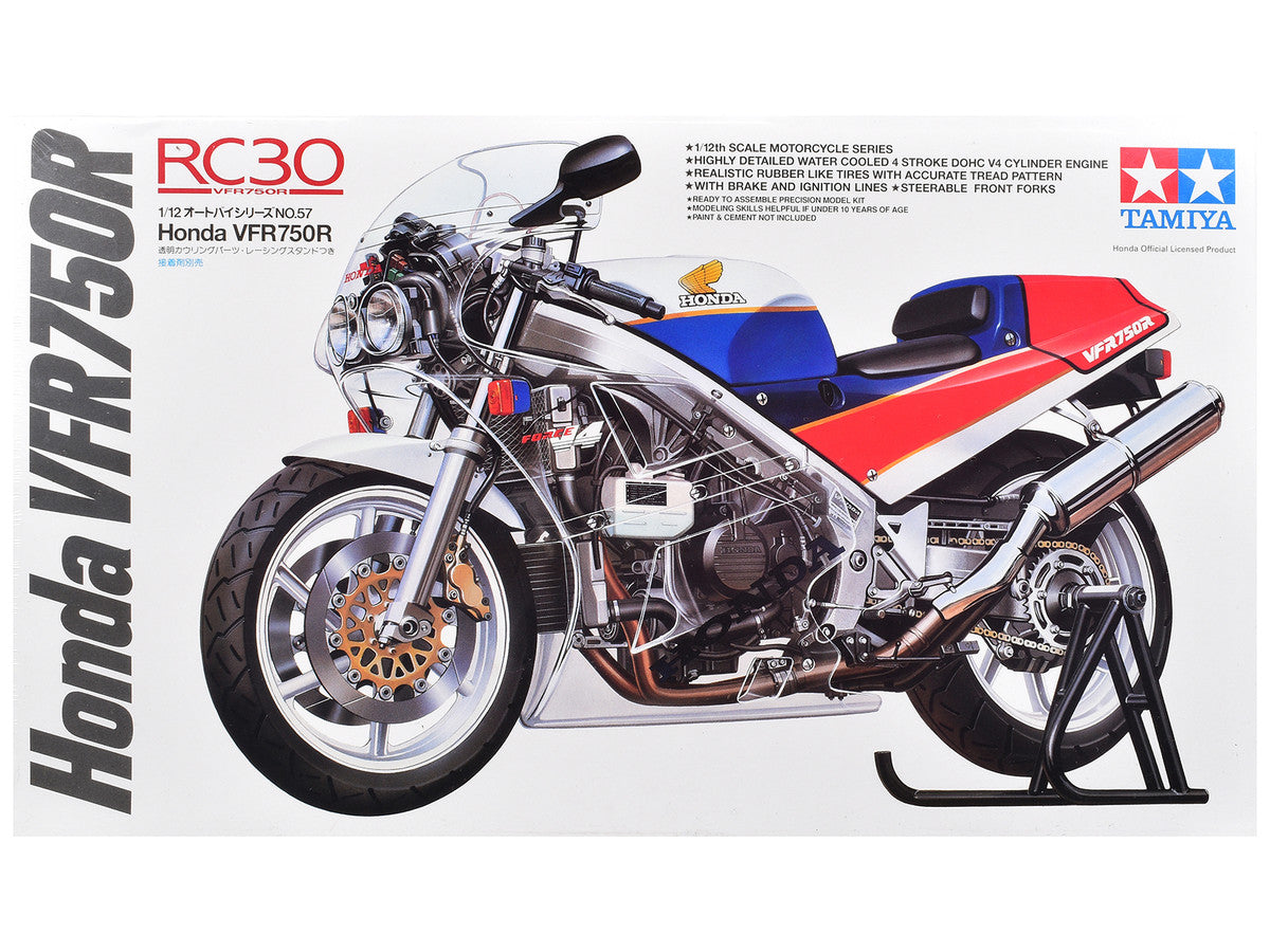 Model Kit Honda VFR750R Motorcycle 1/12 Scale Model by Tamiya LuxuryLifeWay Online Store