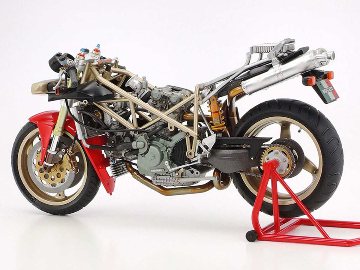 Model Kit Ducati 916 Motorcycle 1/12 Scale Model by Tamiya LuxuryLifeWay Online Store
