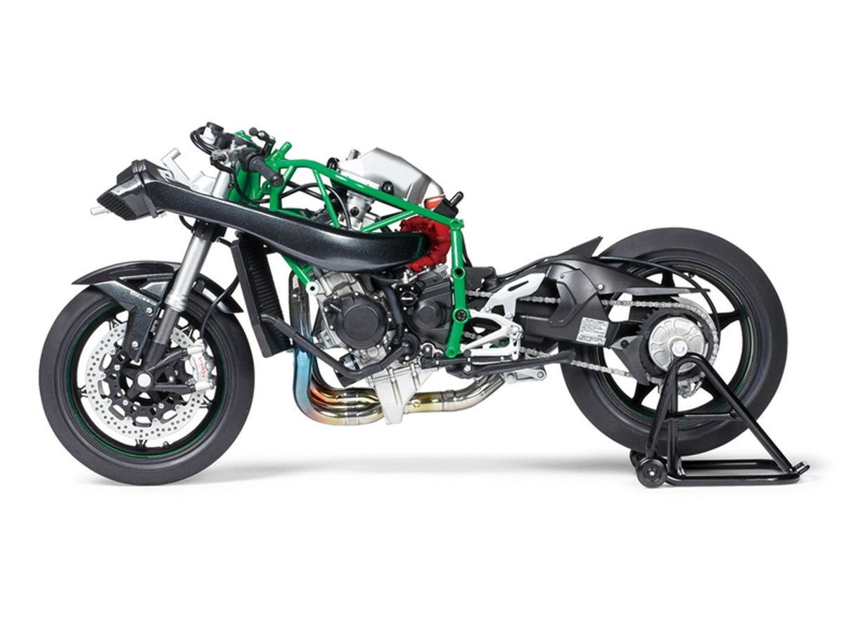 Model Kit Kawasaki Ninja H2R Motorcycle 1/12 Scale Model by Tamiya LuxuryLifeWay Online Store