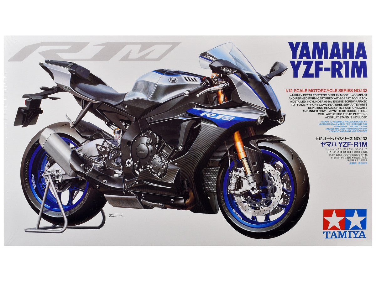 Model Kit Yamaha YZF-R1M Motorcycle 1/12 Scale Model by Tamiya LuxuryLifeWay Online Store