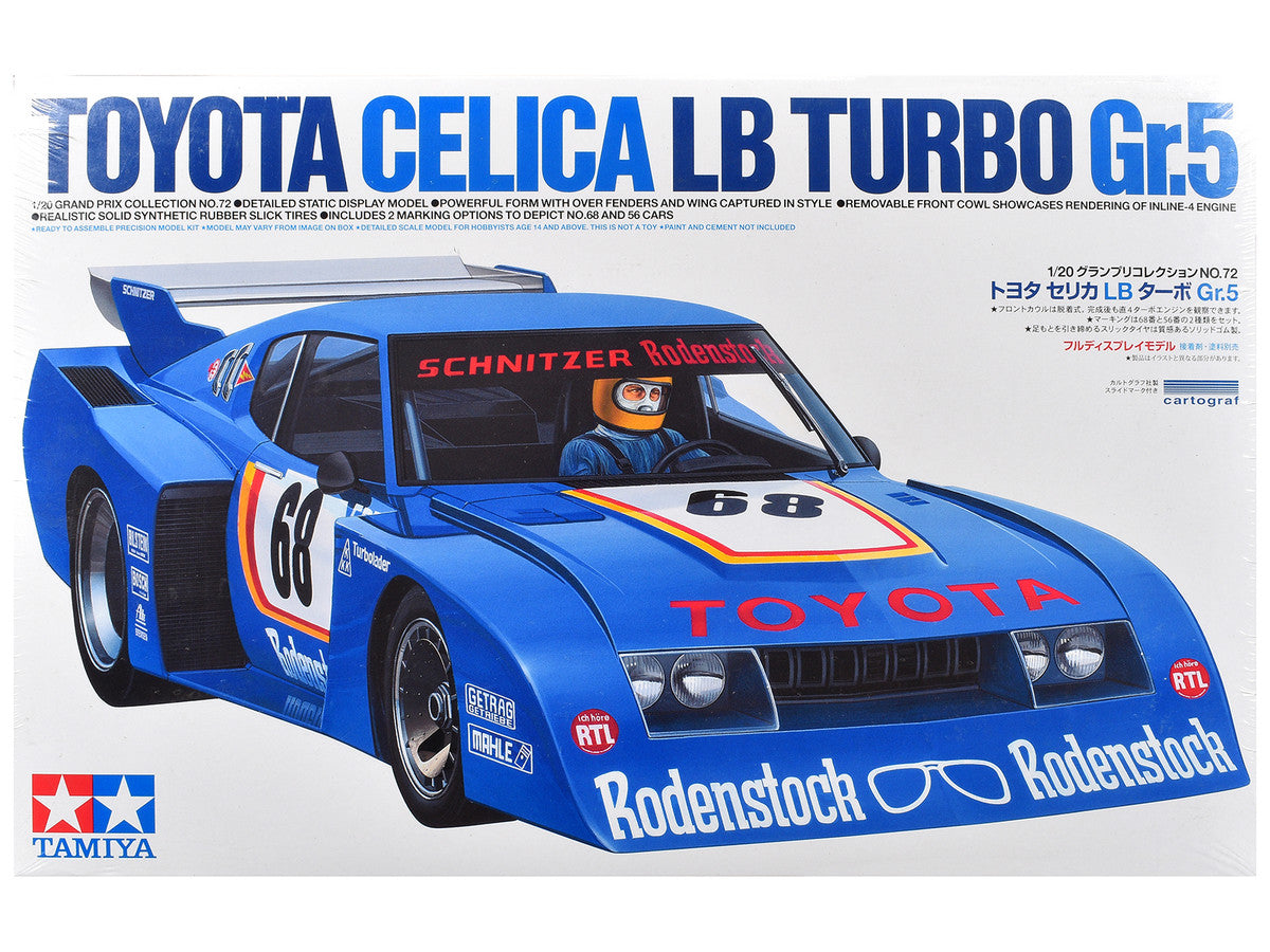Model Kit Toyota Celica LB Turbo Gr.5 1/20 Scale Model by Tamiya LuxuryLifeWay Online Store