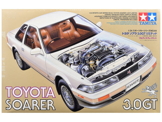 Model Kit Toyota Soarer 3.0 GT RHD (Right Hand Drive) 1/24 Scale Model by Tamiya LuxuryLifeWay Online Store
