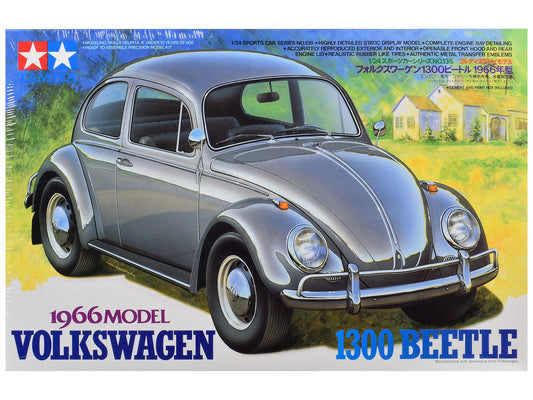 Model Kit 1966 Volkswagen 1300 Beetle 1/24 Scale Model by Tamiya LuxuryLifeWay Online Store