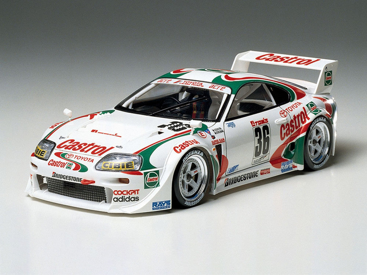 Model Kit Castrol Toyota Tom's Supra GT 1/24 Scale Model by Tamiya LuxuryLifeWay Online Store