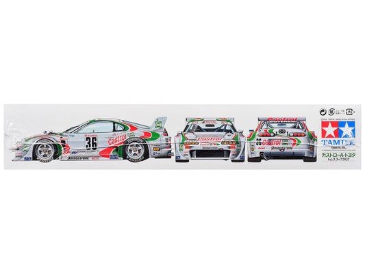 Model Kit Castrol Toyota Tom's Supra GT 1/24 Scale Model by Tamiya LuxuryLifeWay Online Store