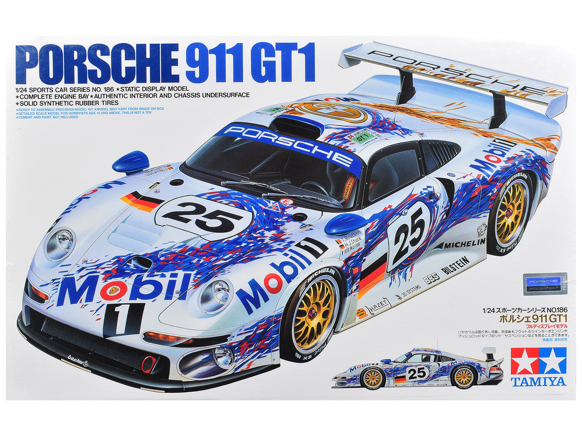 Model Kit Porsche 911 GT1 "24 Hours of Le Mans" (1996) 1/24 Scale Model by Tamiya LuxuryLifeWay Online Store