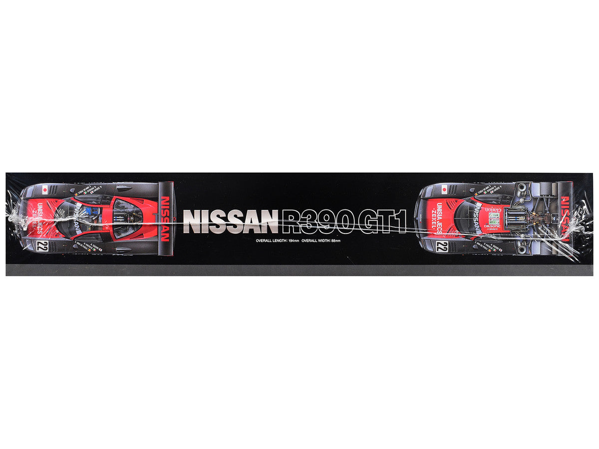 Model Kit Nissan R390 GT1 "24 Hours of Le Mans" (1997) 1/24 Scale Model by Tamiya LuxuryLifeWay Online Store