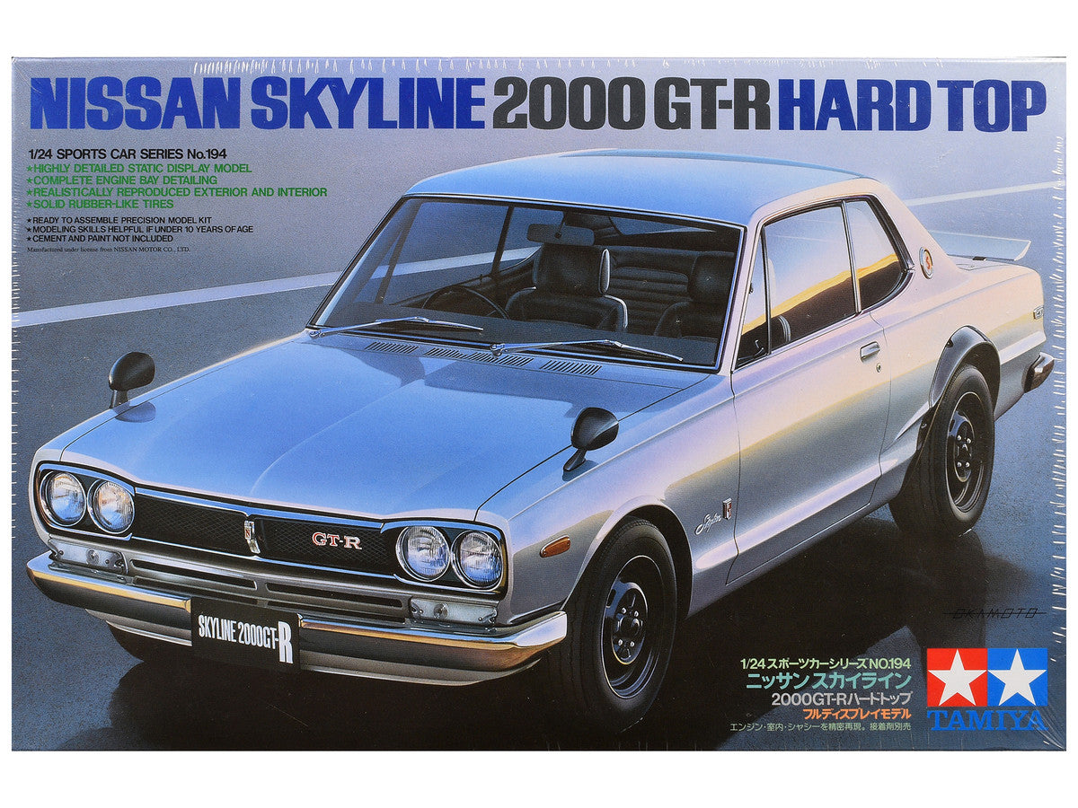 Model Kit Nissan Skyline 2000 GT-R 1/24 Scale Model by Tamiya LuxuryLifeWay Online Store