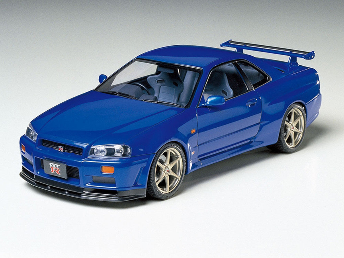 Model Kit Nissan Skyline GT-R V-Spec (R34) 1/24 Scale Model by Tamiya LuxuryLifeWay Online Store