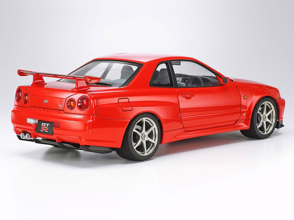Model Kit Nissan Skyline GT-R V-Spec (R34) 1/24 Scale Model by Tamiya LuxuryLifeWay Online Store