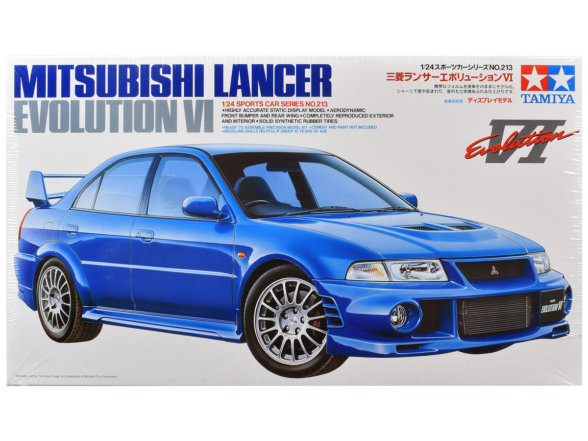 Model Kit Mitsubishi Lancer Evolution VI 1/24 Scale Model by Tamiya LuxuryLifeWay Online Store